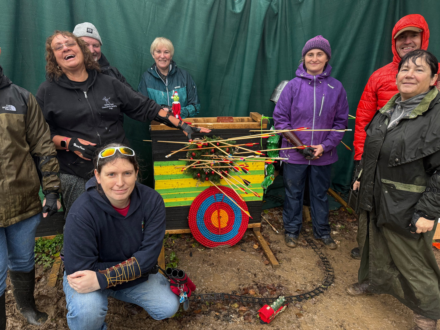 Christmas Special Shoot 2 hours of Festive Traditional Archery combined with 1 hour of Historic Axe Throwing.